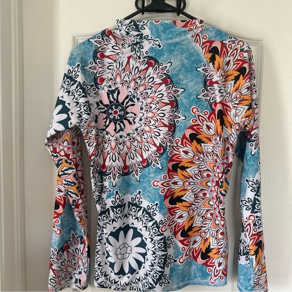 Floral Zip Uo Track Jacket - Picture 3 of 3